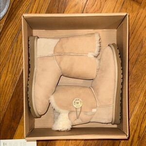 UGG Sand Bailey Button Boots